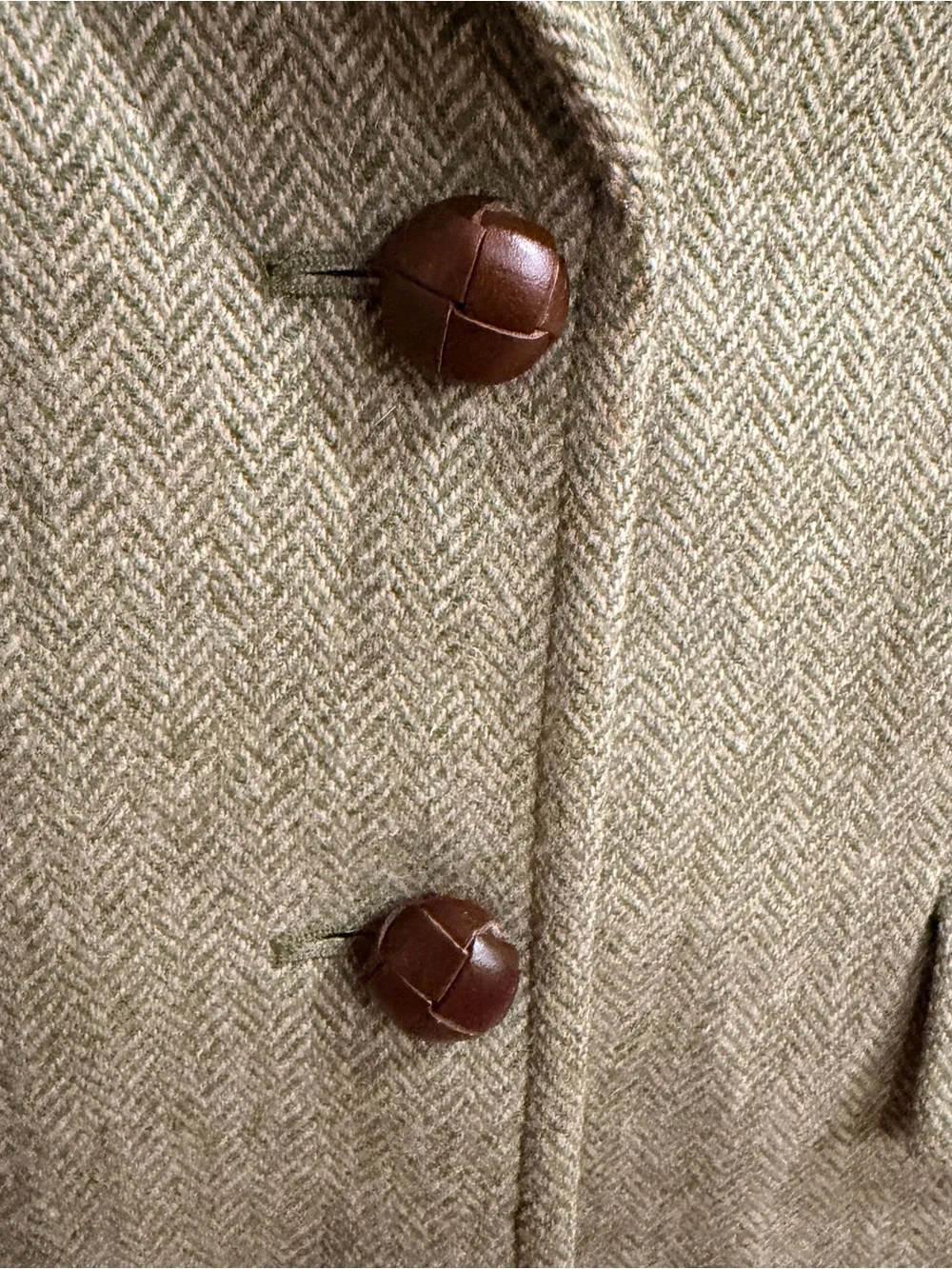 J. Crew Olive Hacking 100% wool Blazer
